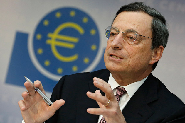 Portrait de Mario Draghi