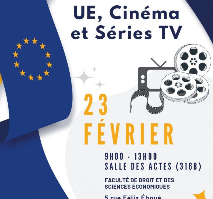 UE, cinéma et séries TV, un séminaire à la Faculté de Droit et Sciences économiques de Limoges