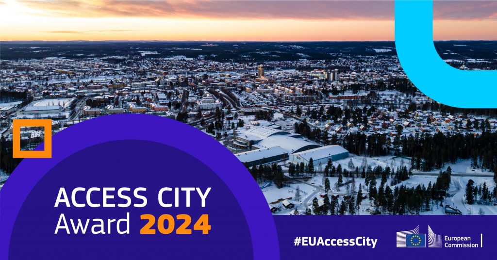 La Commission lance les inscriptions au concours Access City Award 2024, qui récompense l’accessibilité dans les villes de l’Union