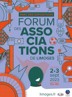 Forum des associations de Limoges – 2 et 3 septembre 2023