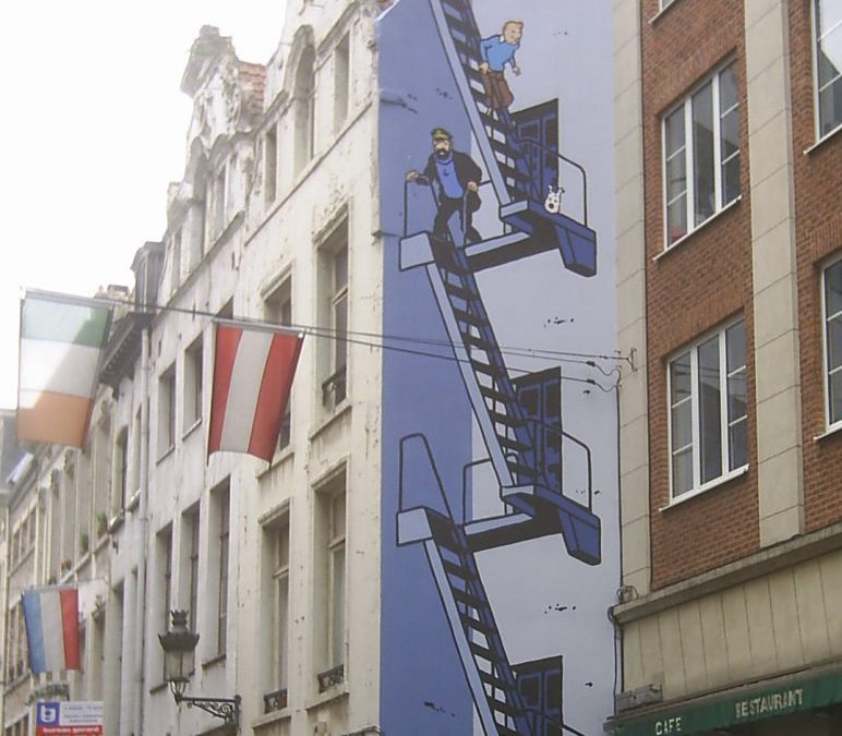 La Belgique – Paysages culturels IV : Bruxelles, l’humour belge, Tintin et Maigret