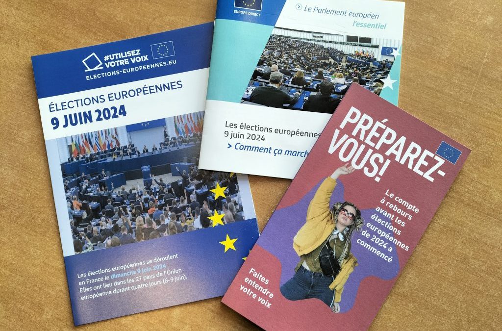 Brochures pour les élections européennes