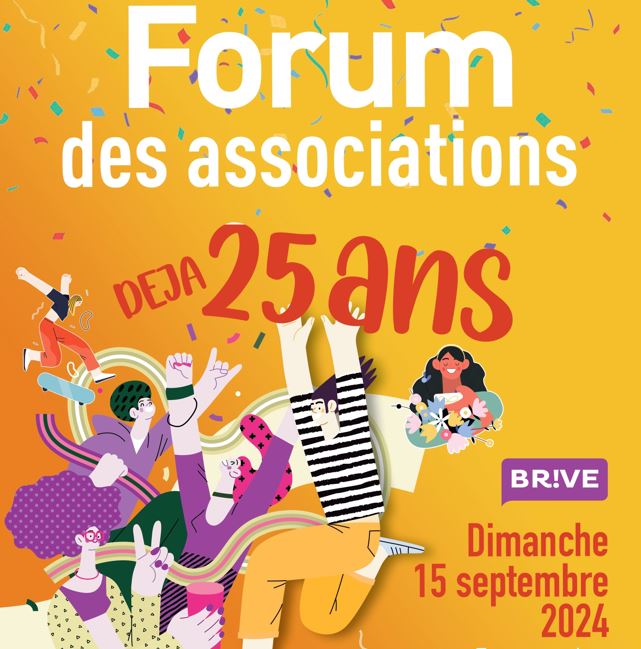 Forum des associations de Brive – 15 septembre 2024