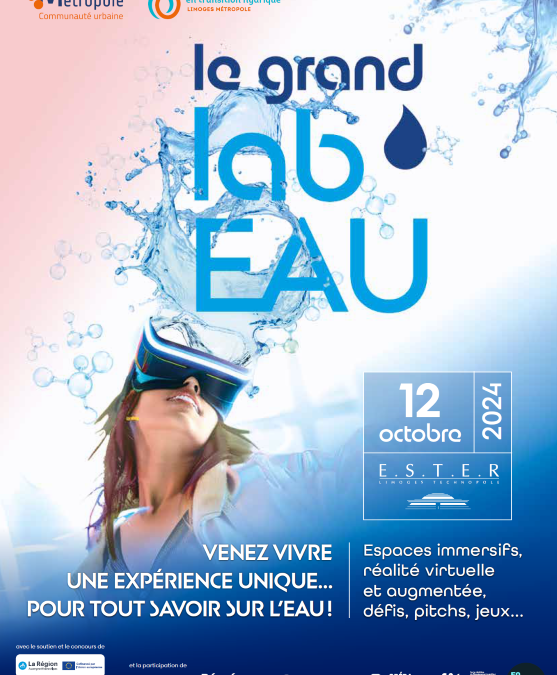 #FêteDeLaScience 2024 : Le grand Lab’eau de Limoges Métropole -10 au 12 octobre 2024