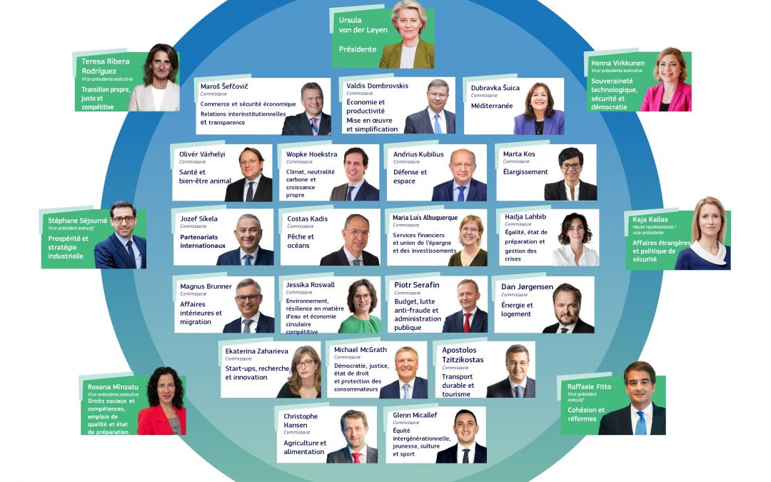 La commission von der Leyen 2024-2029 entre en fonction