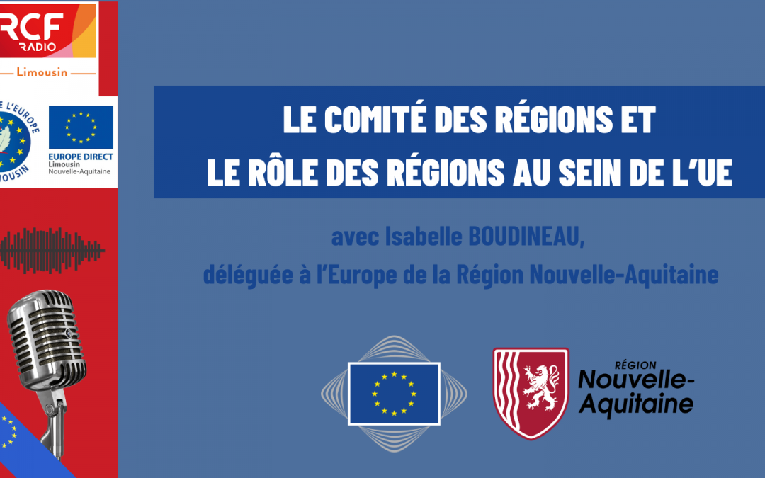 Le Comité des Régions par Isabelle BOUDINEAU