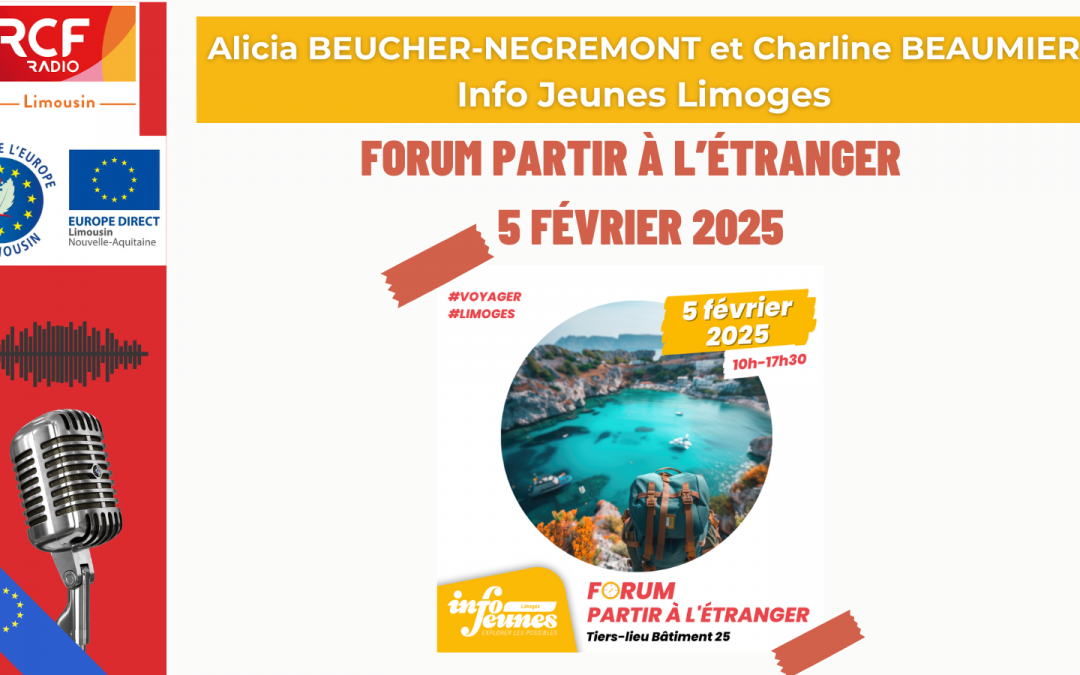 Forum « Partir à l’étranger » – 5 février 2025 – L’interview