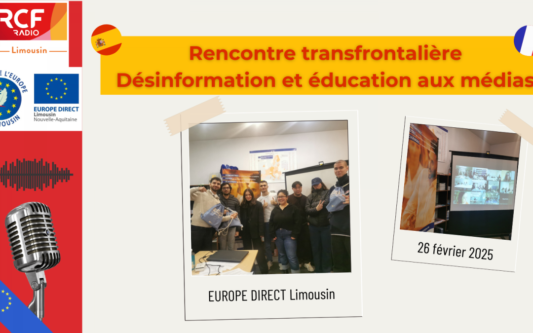 Rencontre transfrontalière 26/02/25 – Désinformation et éducation aux médias