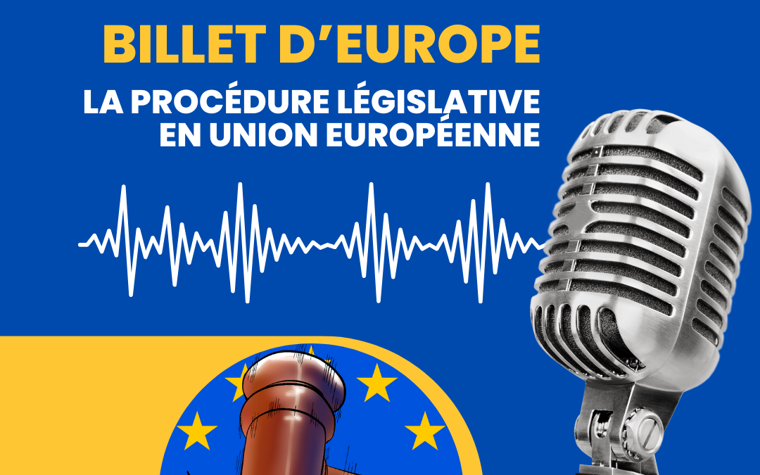 La procédure législative en Union européenne
