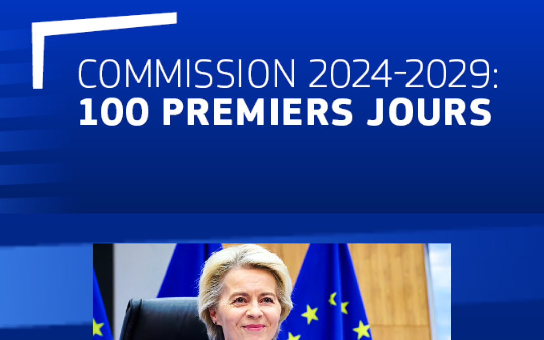 Commission 2024-2029 : Les 100 premiers jours