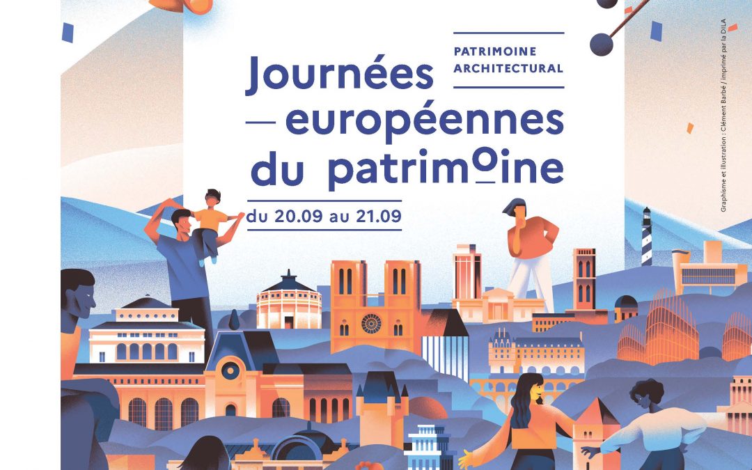 Journées européennes du Patrimoine : 20 et 21 septembre 2025