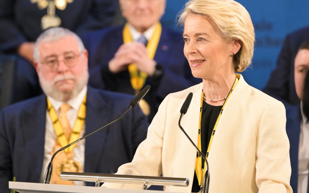 Prix Charlemagne : Ursula von der Leyen lauréate 2025
