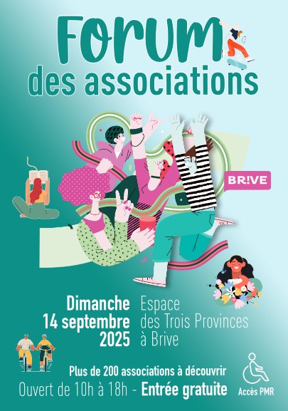 Forum des associations de Brive – 14 septembre 2025
