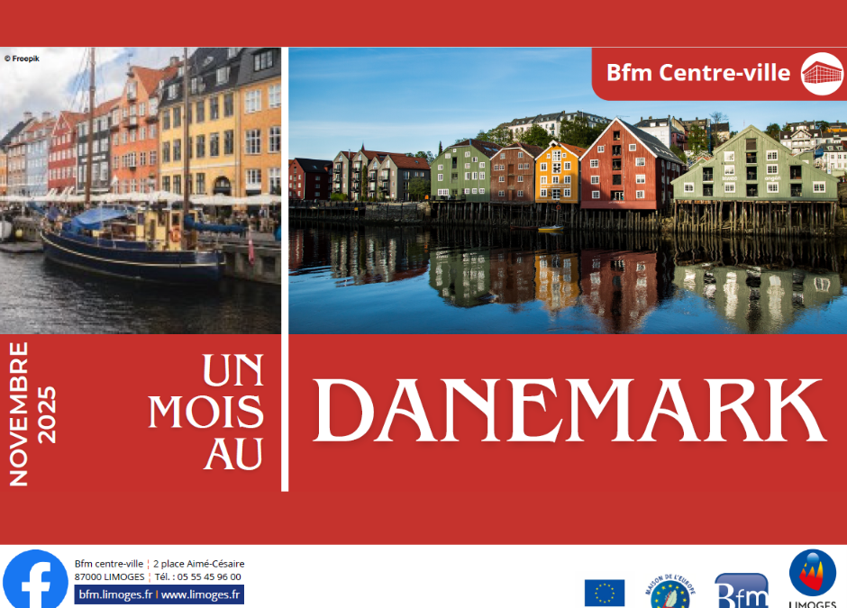 Un mois au Danemark – 4/29 novembre 2025 – Bfm de Limoges