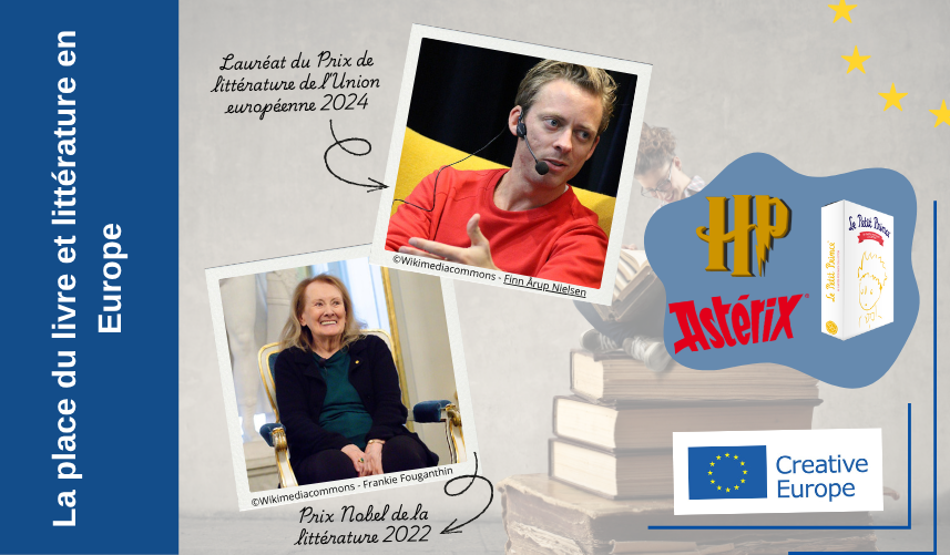 La place du livre et littérature en Europe