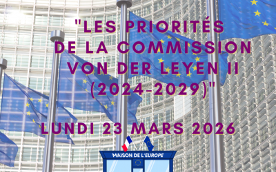 Formation des bénévoles « Les priorités de la Commission von der Leyen 2 » – Lundi 23 mars 2026