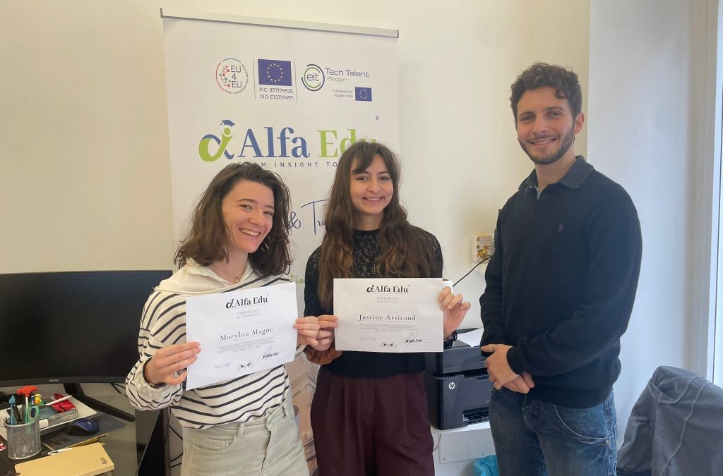 Justine et Marylou en formation Erasmus+ à Rome – elles témoignent