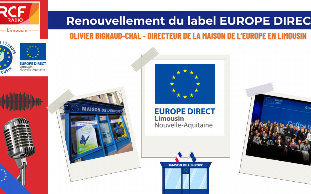 Renouvellement du label EUROPE DIRECT