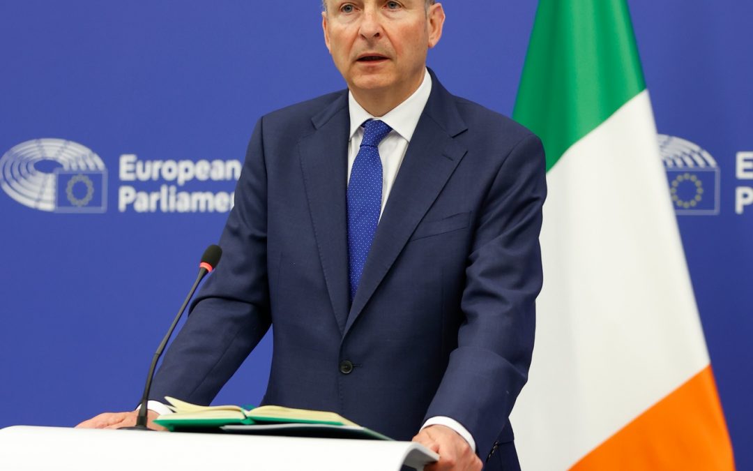Portrait de Micheál Martin