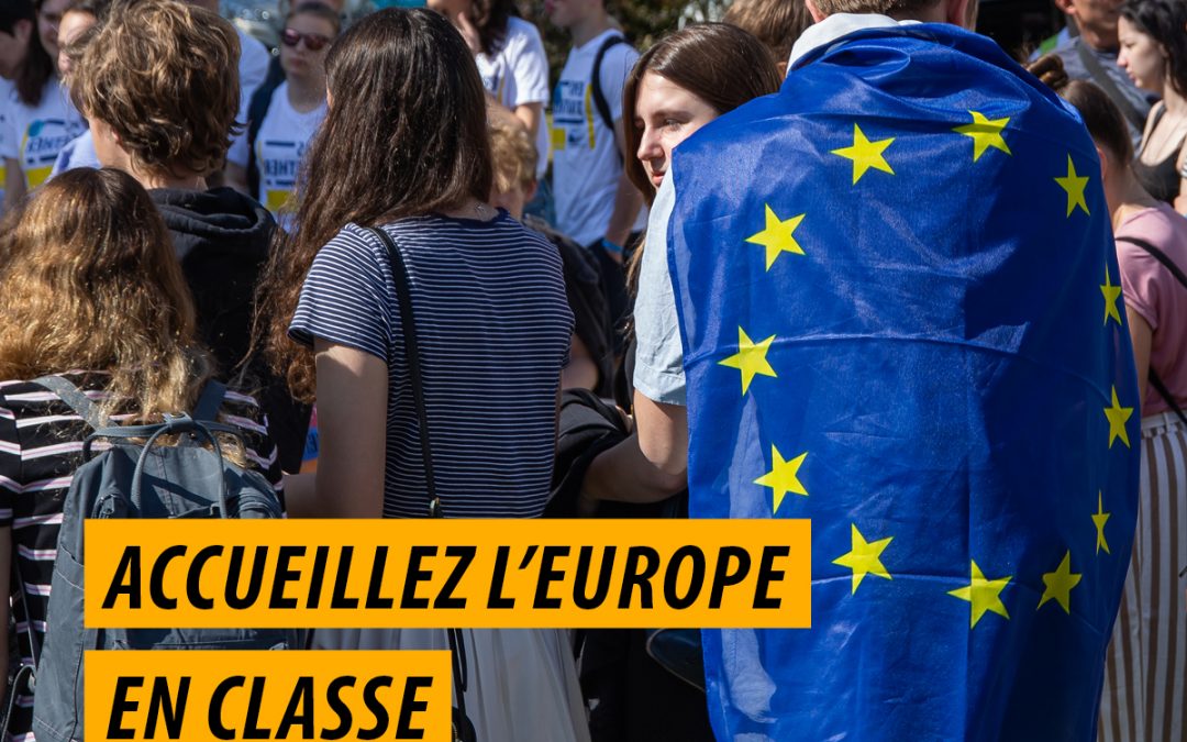 Ecoles ambassadrices du Parlement européen : donner aux lycéennes et lycéens les clés d’une citoyenneté européenne